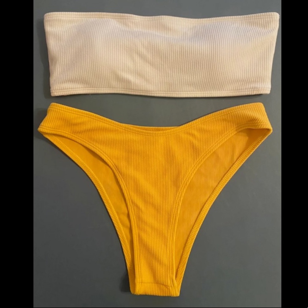 Brand New Ribbed Bikini Set